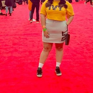 Ivy Park Sweat Skirt and Crop Top